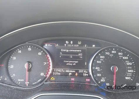 2017 Audi Q7 3.0T Premium from USA, damaged, VIN WA1AAAF73HD034458